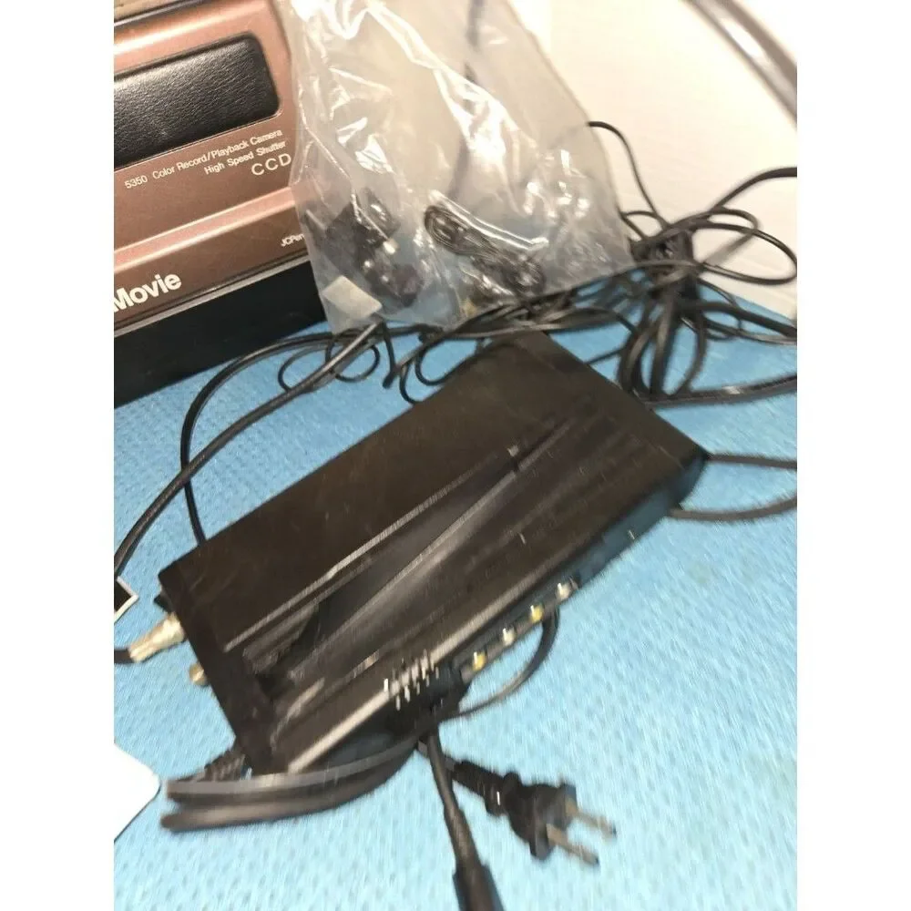 JC Penney VHS Camcorder W Case 686-5360 -  UNTESTED